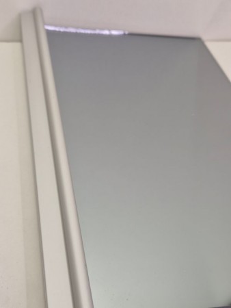 Sotet speil med aluminium smal profil 0-125cm (pris pr dør)