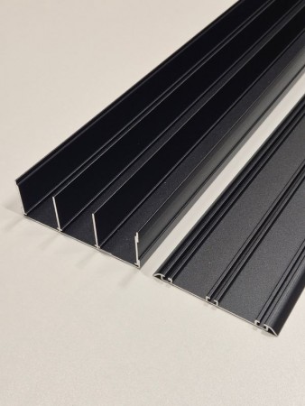 3 spors skinne til 3 dører