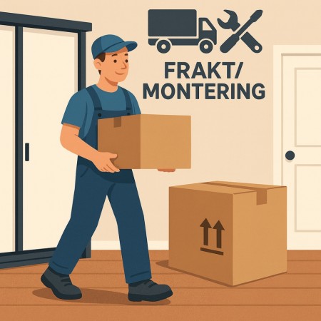 Frakt + montering