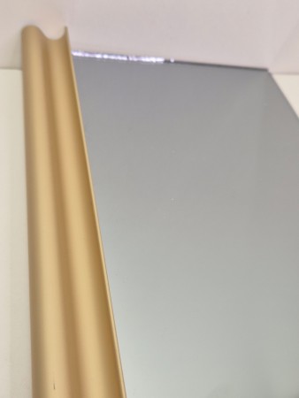 Sotet speil med bronse tykk profil 150-180cm (pris pr dør)