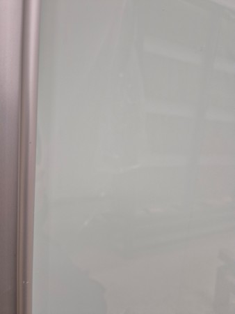 Grønt glass med aluminium smal profil 125-150cm (pris pr dør)